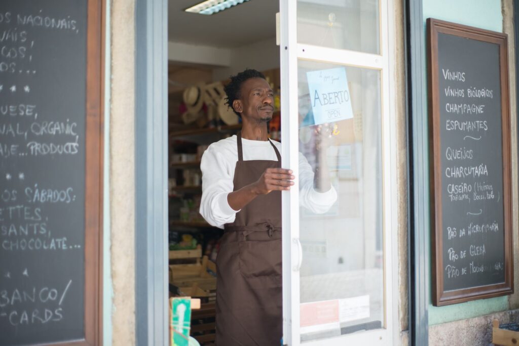 A local New York shop owner